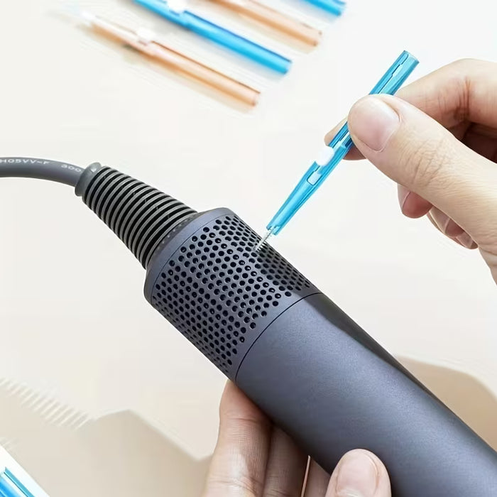 Set de 20 herramientas de limpieza retráctiles para teléfonos móviles