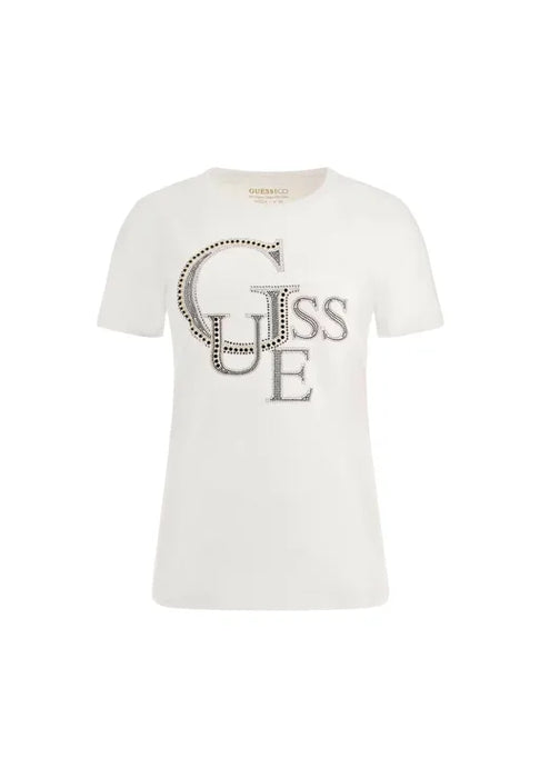 GUESS Camiseta de manga corta con tachuelas
