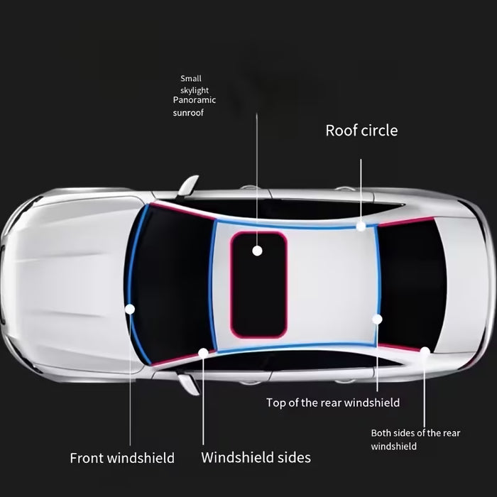 Burlete de sellado para coche en forma de T, sello de goma impermeable
