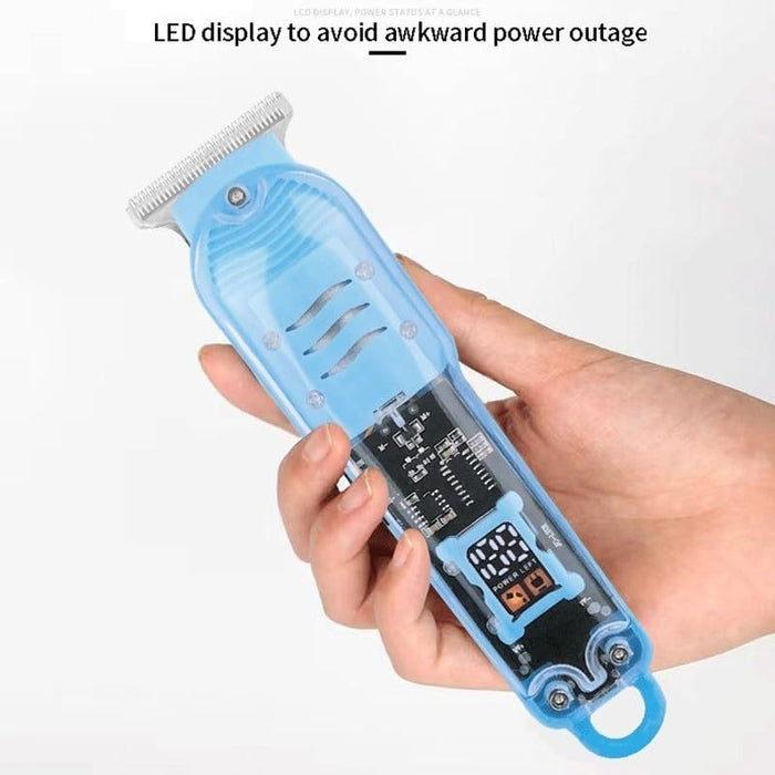 Cortadora de pelo para hombres, cortadora de barba profesional, máquina de afeitar electrica