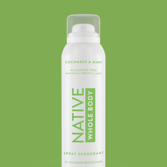 Desodorante Corporal en Spray Native Contiene Ingredientes Derivados Naturalmente