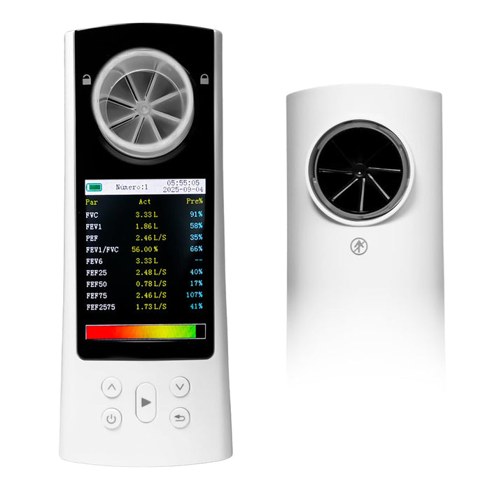 CONTEC SP80B Espirómetro Bluetooth portátil para espirometría de función pulmonar
