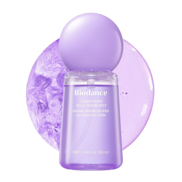 BIODANCE Caviar PDRN Jelly Serum Mist, niebla facial revitalizante, 1.69 onzas líquidas