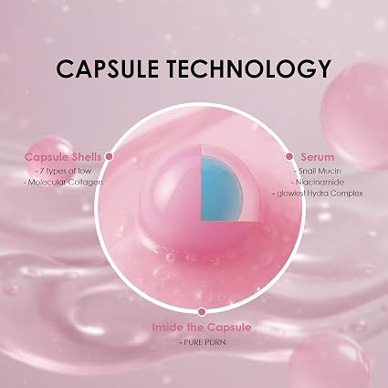 Sérum iluminador con cápsulas PDRN Glowiest – PDRN encapsulado 50 ml