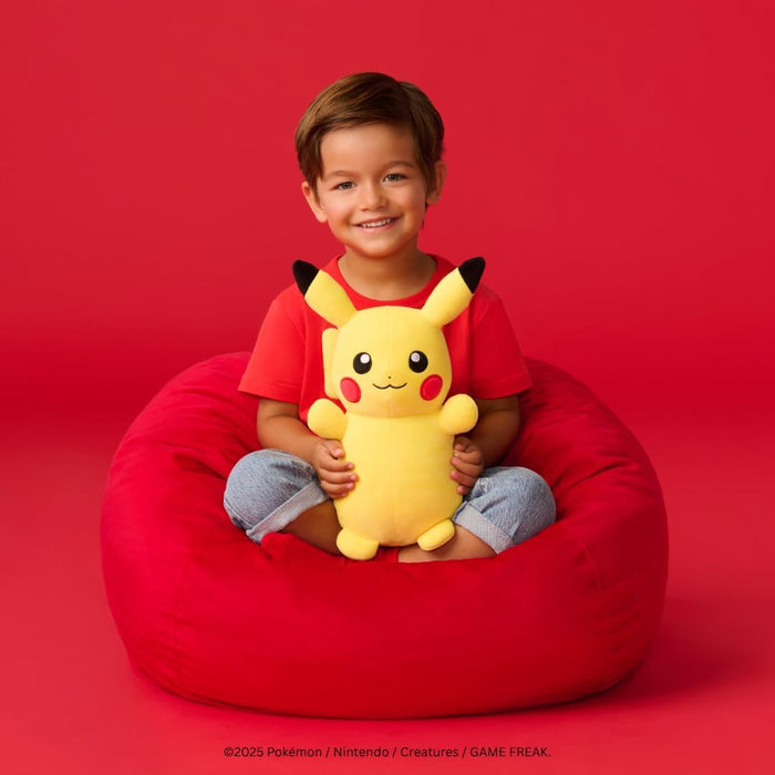 HugMees Squishmallows Original Pokémon Peluche Ultrasuave Pikachu 10 Pulgadas