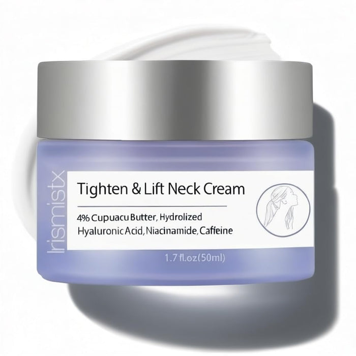 Irismistx Crema para el Cuello, Cremas para el Cuello para Tensar y Reafirmar, 50ml