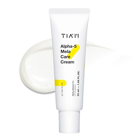 TIA'M TIAM Alpha-5 Crema de niacinamida, Hidratante facial coreano hidratante 1.69 fl oz