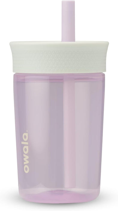 Owala Vaso de plástico con aislamiento sin BPA para niños 15 onzas
