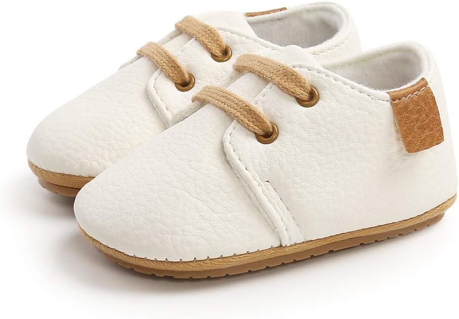 Meckior Botas para aprender a caminar unisex para recién nacidos