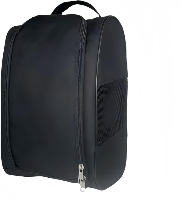 Bolsa de zapatos de golf unisex, con cremallera impermeable y transpirable para viajes