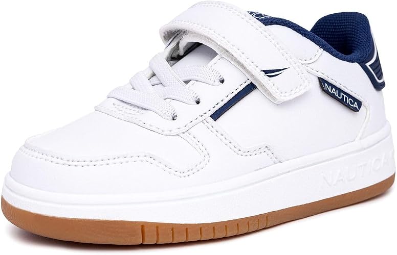 Nautica Zapatos para Niños con Correa Ajustable y Cordones Elásticos