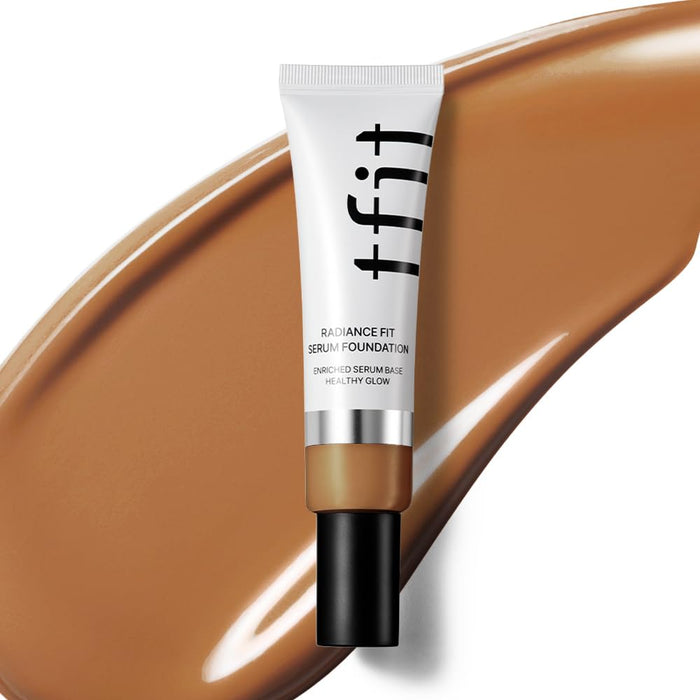 TFIT Base de Suero Radiance Fit Cobertura Impecable, Acabado Radiante, Larga Duración
