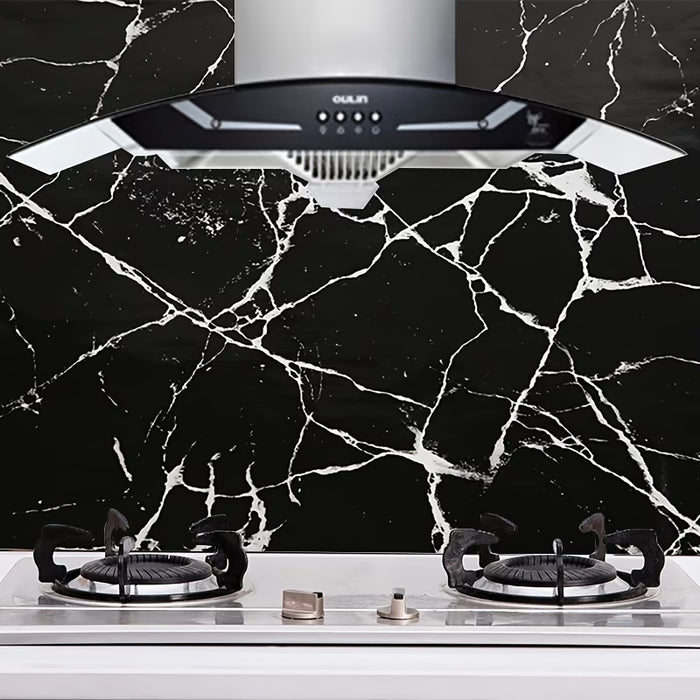 Un Rollo de Pegatinas Autoadhesivas para Cocina, Impermeables y Resistentes al Aceite