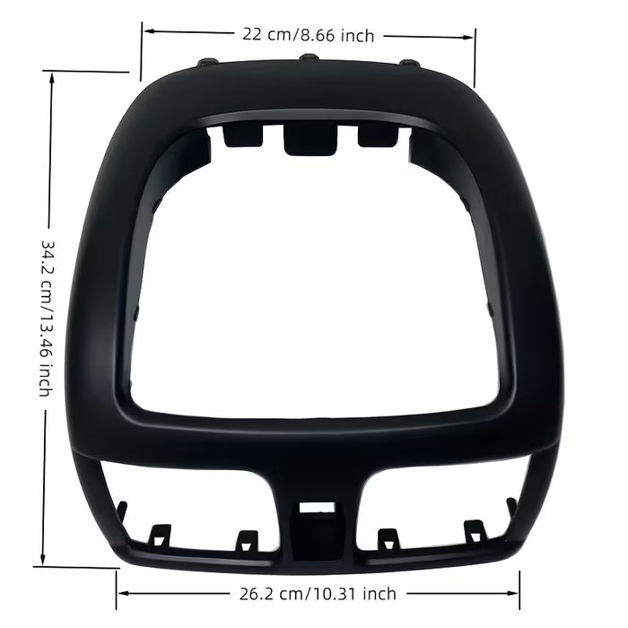 Kit de Montaje del Marco del Panel de Consola Central para for Nissan Sentra 2001 - 2006 con Bolsillo y Bisagra