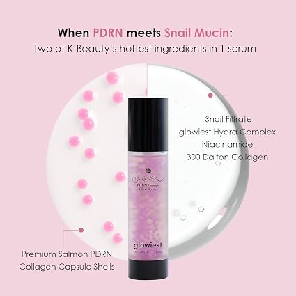 Sérum iluminador con cápsulas PDRN Glowiest – PDRN encapsulado 50 ml