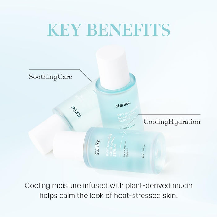 starlike Phyto Mucin Calm Cool Serum | 1.69 onzas líquidas (1.7 fl oz)
