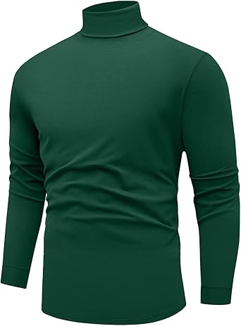 Sailwind - Camisas de cuello alto ligeras para hombre de manga larga