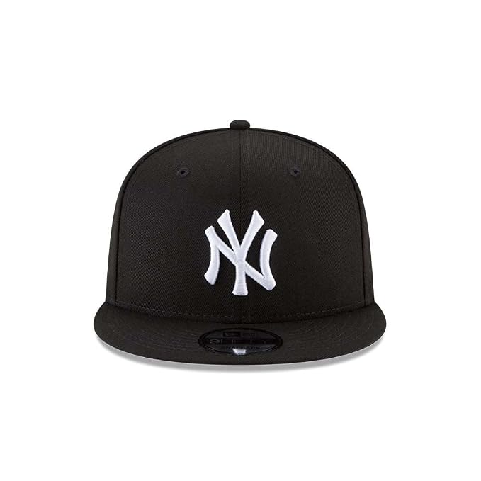 Gorra New Era New York Yankees básica en blanco y negro, modelo 950 snapback