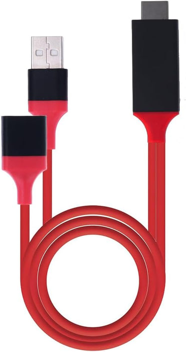 Cable HDTV HDMI Macho Full HD a USB Macho - Hembra para Android e iOS