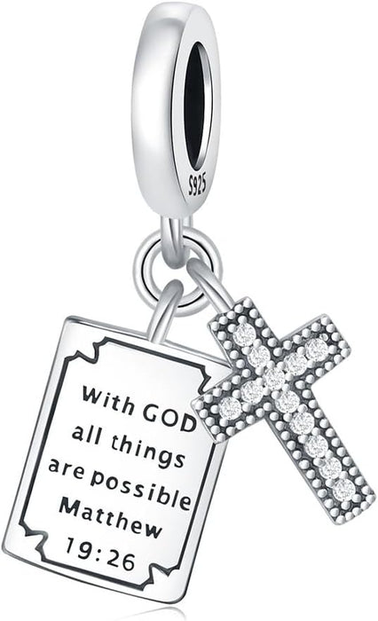 Dije de cruz bíblica Símbolo religioso