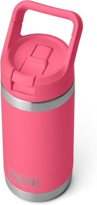 YETI Rambler Jr. Botella de 12 onzas para niños, con tapa con pajilla