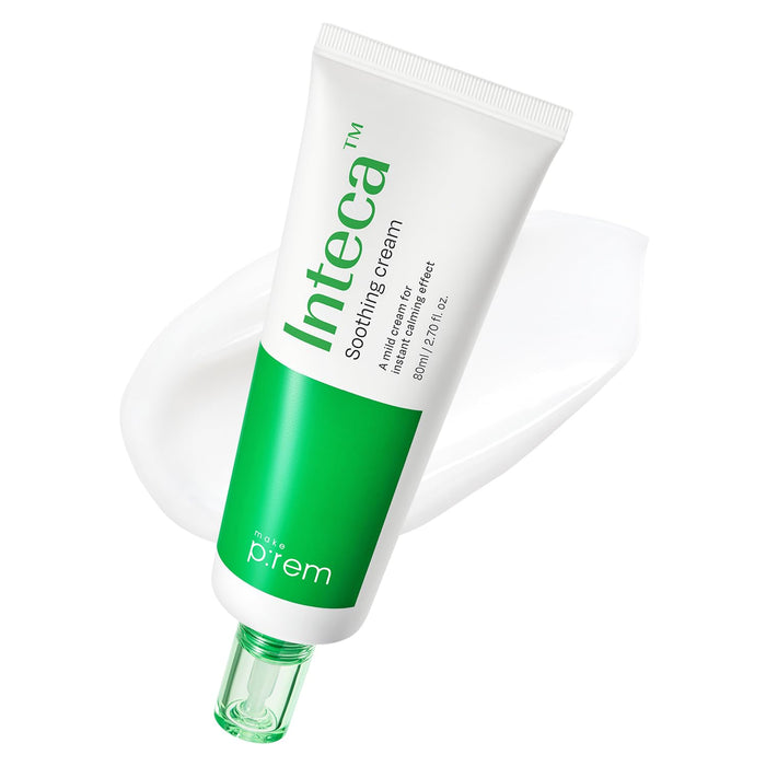 MAKE P:REM INTECA Crema calmante Advanced CICA, 2.70 fl.oz. (2.7 fl oz)