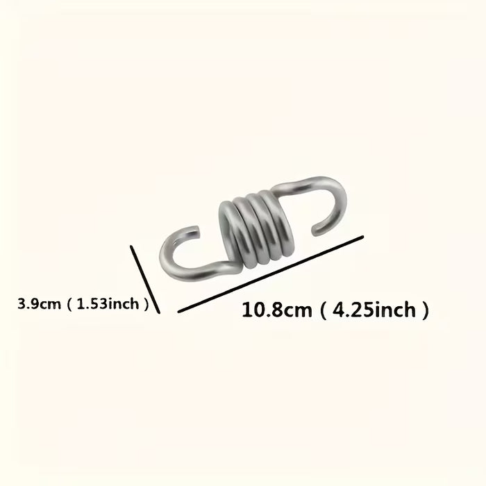 Gancho de resorte de metal ultraresistentes diseñados para hamacas
