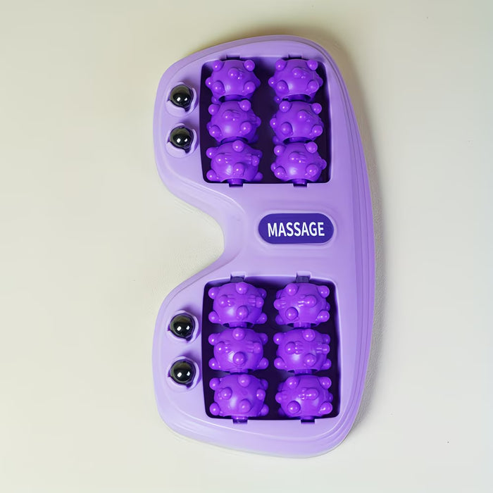 Masajeador de pies con rodillos de cuatro filas - para masaje de reflexología plantar
