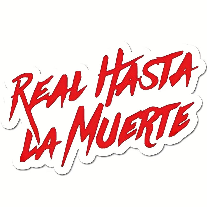 Calcomanía de Emblema de Anuel AA Resistente al Desvanecimiento Adhesivo Fuerte