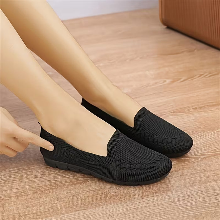 Zapatillas Casuales para Mujer, Zapatos sin Cordones - Diseño Plano Fácil de Poner y Quitar
