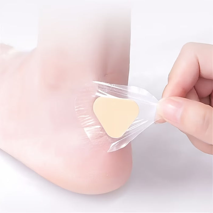 50 Almohadillas Protectoras para Talones, Cojines Adhesivos para Ampollas