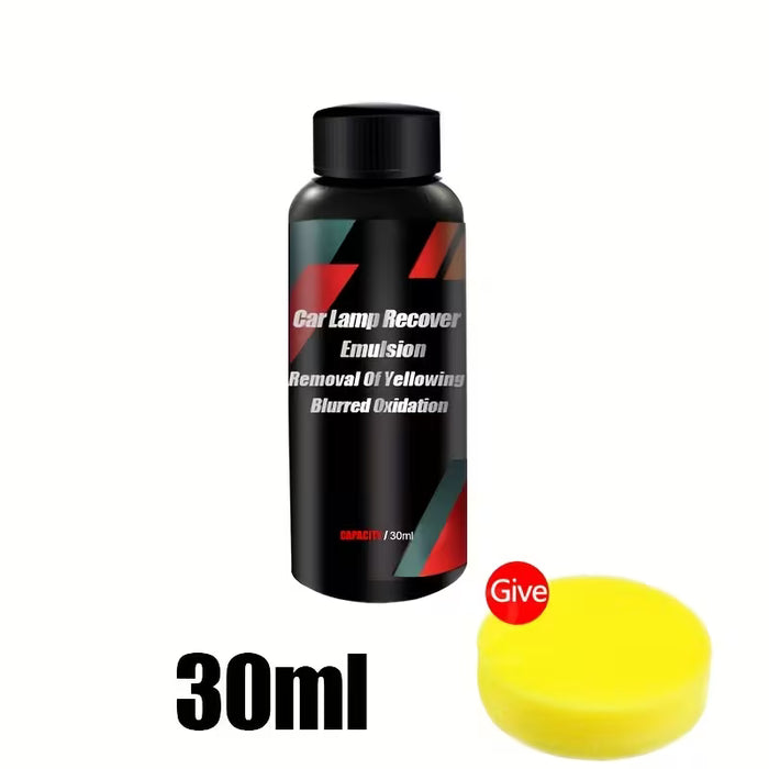 30ML de Líquido restaurador para luces de coche, elimina la oxidación