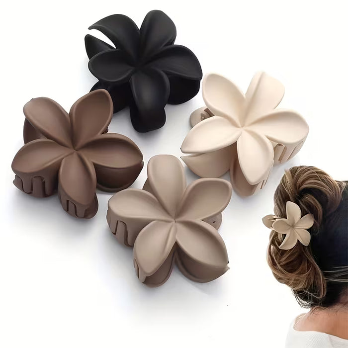 Juego de 4 Piezas de Pinzas para el Cabello de Flores