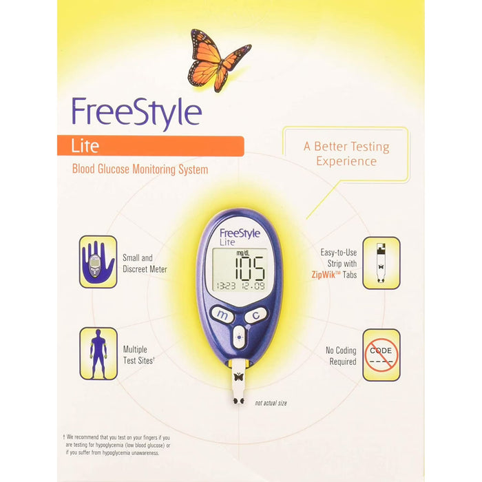 FreeStyle Lite Sistema de monitorización de glucosa en sangre