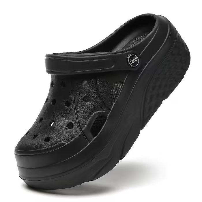 Zapatos de mujer de verano, transpirables, con suela gruesa, hechos de EVA