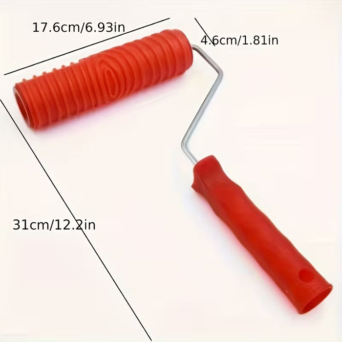 1 Herramienta de Pintura con Efecto Madera DIY - Rodillo Texturizador Realista para Paredes