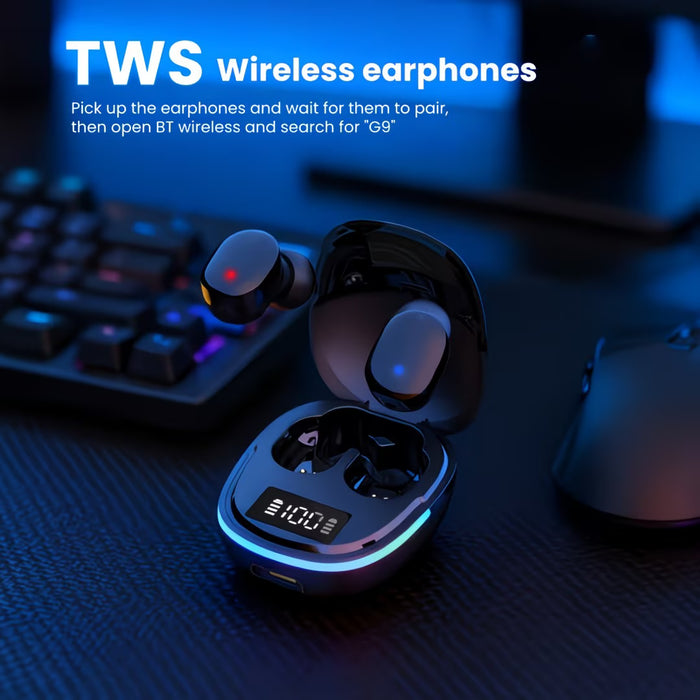 Auriculares Inalámbricos BT 5.4 G9S Recién Mejorados,