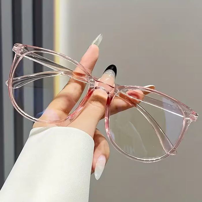 Set de 3 gafas de moda retro clásicas Redondo con Marco Completo para mujer