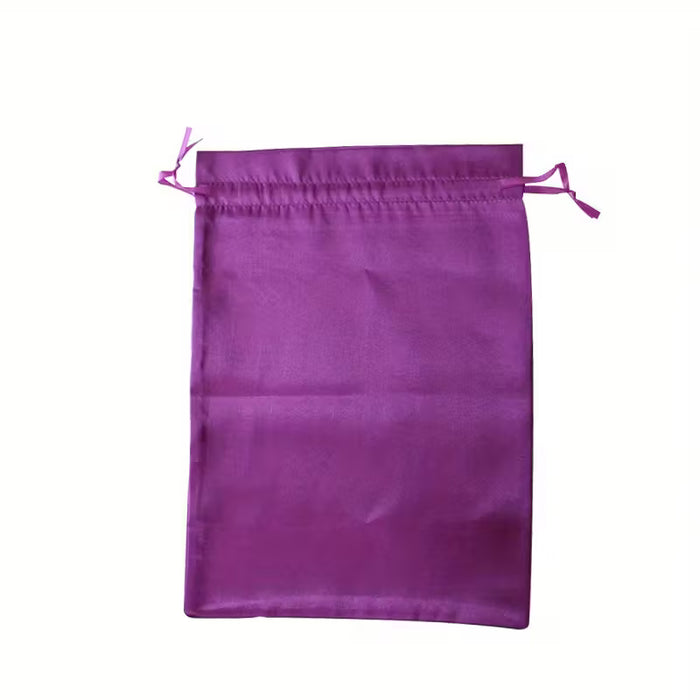 1 Unidad, Bolsa De Satén, Bolsa De Joyería, Bolsa De Regalo Con Cordón