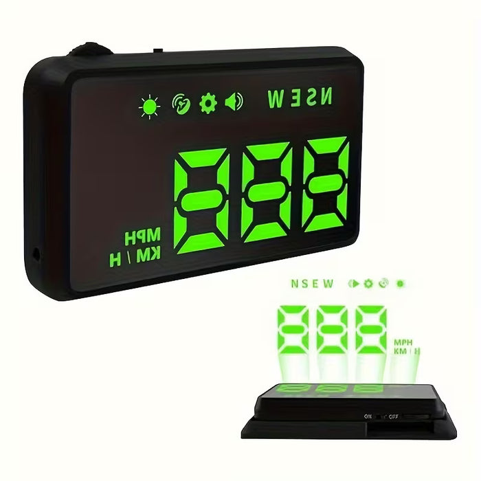 1pc, Pantalla de Visualización para Coches, Velocímetro MPH, Pantalla de Velocímetro para Coche
