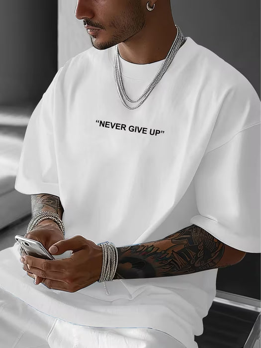 Camiseta de manga corta para hombre con estampado de moda "eagle"