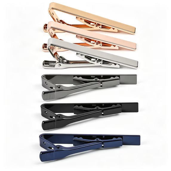 TUWAFE 6 piezas de pinzas para corbata para hombre