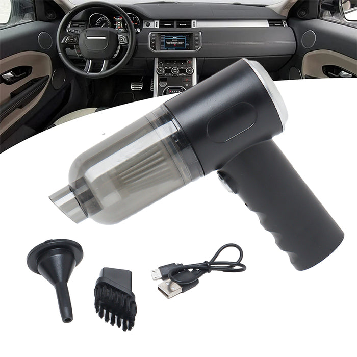 Aspiradora mini para coche 3 en 1 profesional AS-228 inalámbrica, recargable, 12 V.
