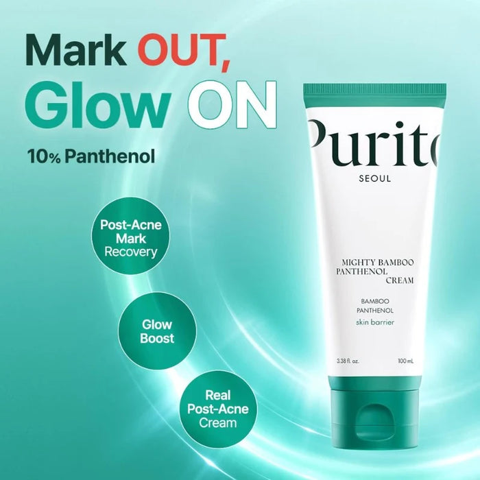 PURITO Crema de pantenol Mighty Bamboo 3.38 oz