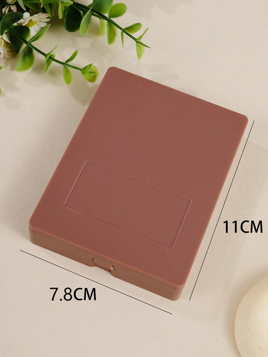 5 piezas Juego de brochas de maquillaje con caja espejo