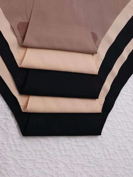 SHEIN 5 piezas/paquete Ropa interior sin costuras para mujer