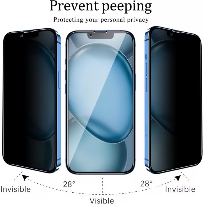 2 piezas de Película Protectora de Privacidad para iPhone 12 pro