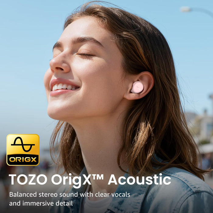 TOZO A1 Mini Auriculares inalámbricos Bluetooth con 32 horas de autonomía