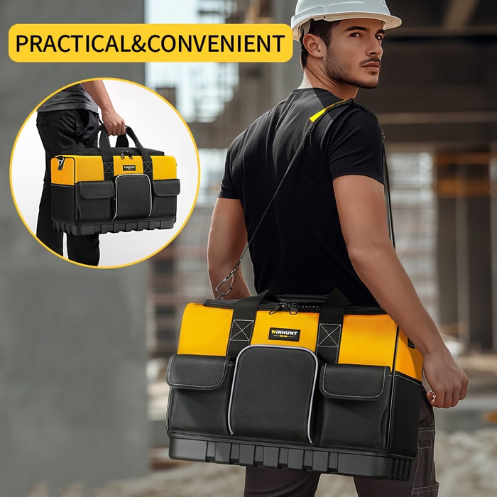 Bolsa organizadora de herramientas WINHUNT, portátil y resistente de 18 pulgadas
