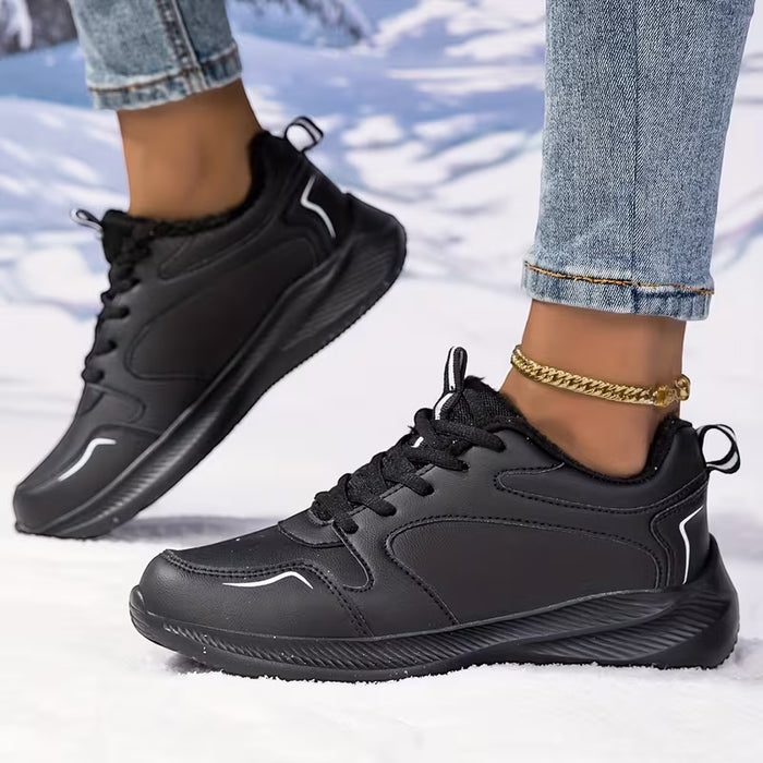 Zapatillas Forradas para Mujer: Zapatos de Invierno Cálidos en , Versátiles
